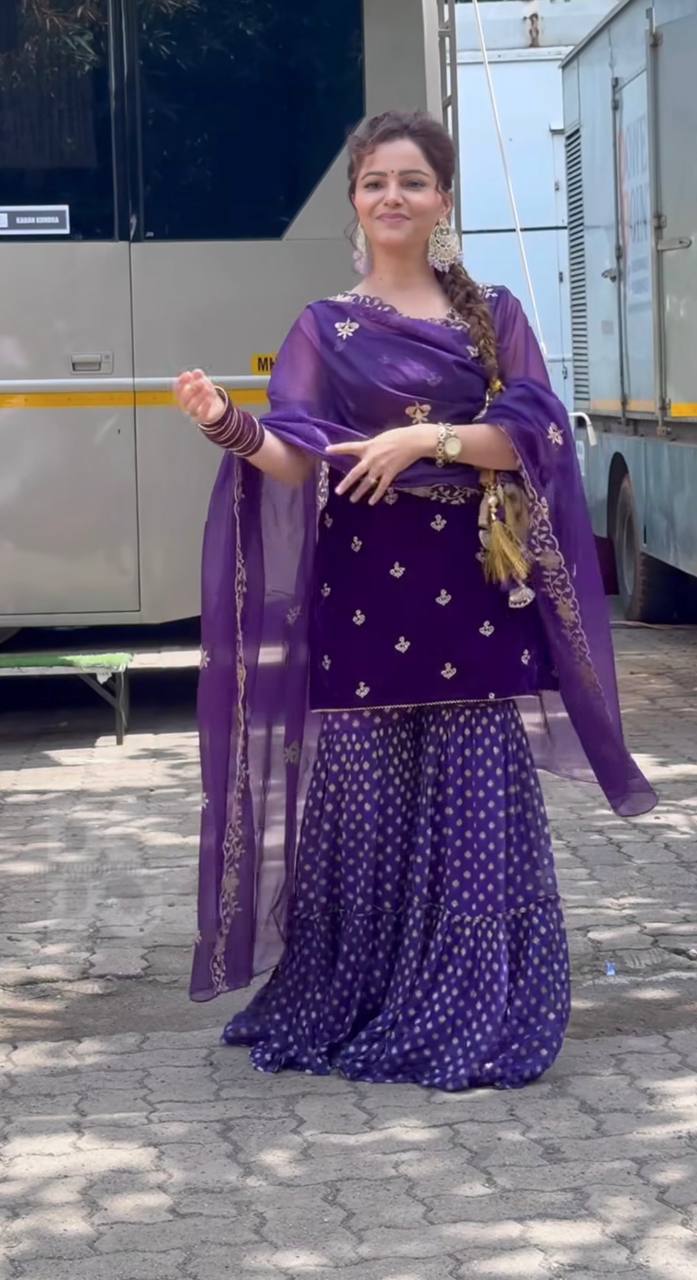 Heavy Viscose Velvet Suit Set