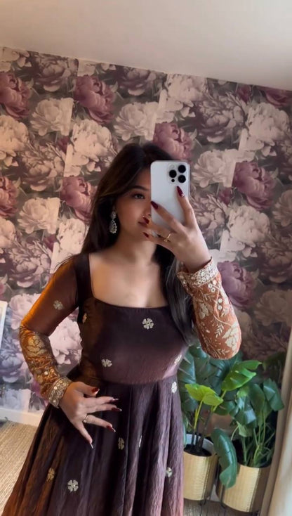 Twin Tone Grace Anarkali Set